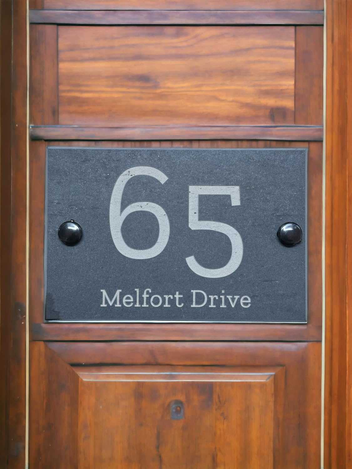 Slate House Sign