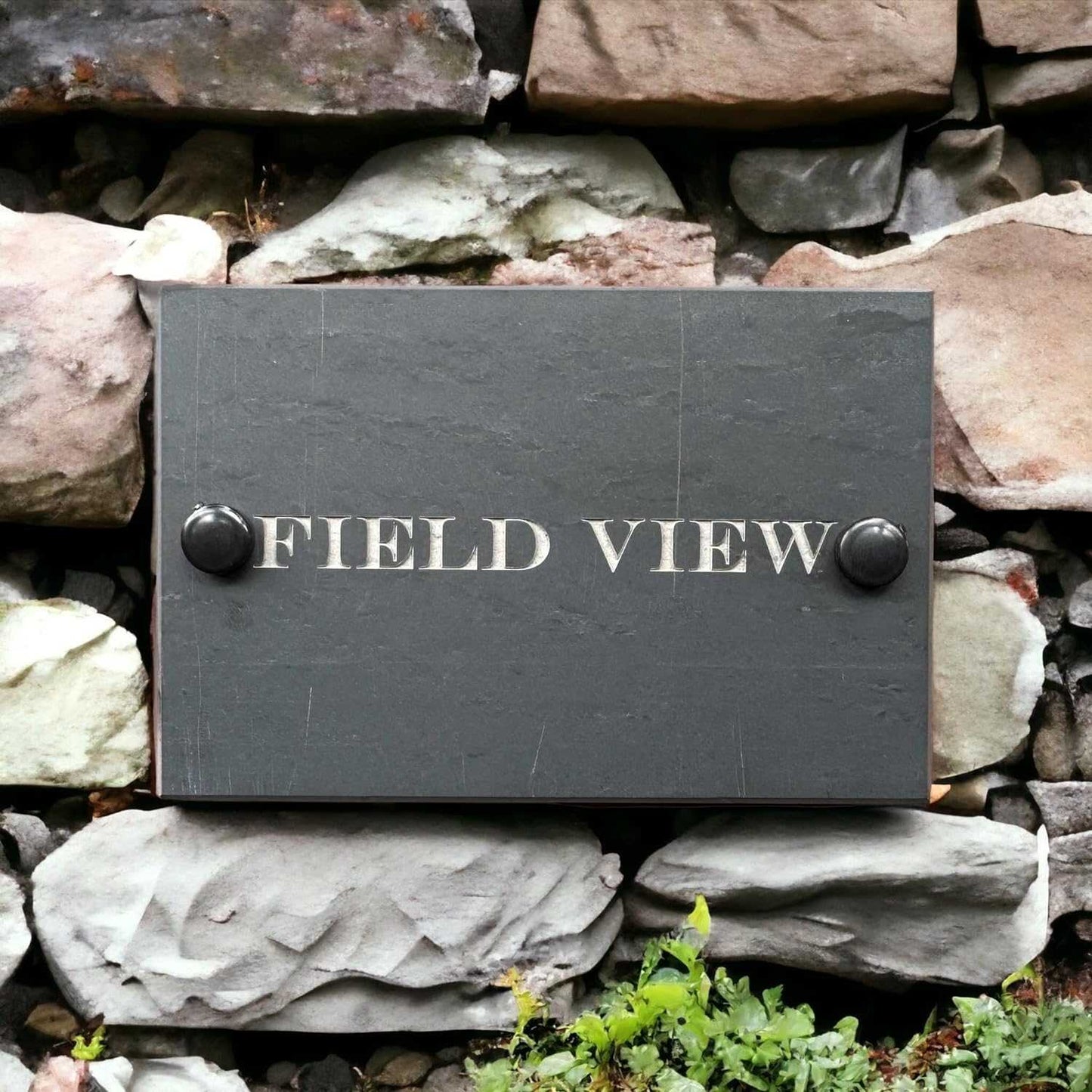 Slate House Sign