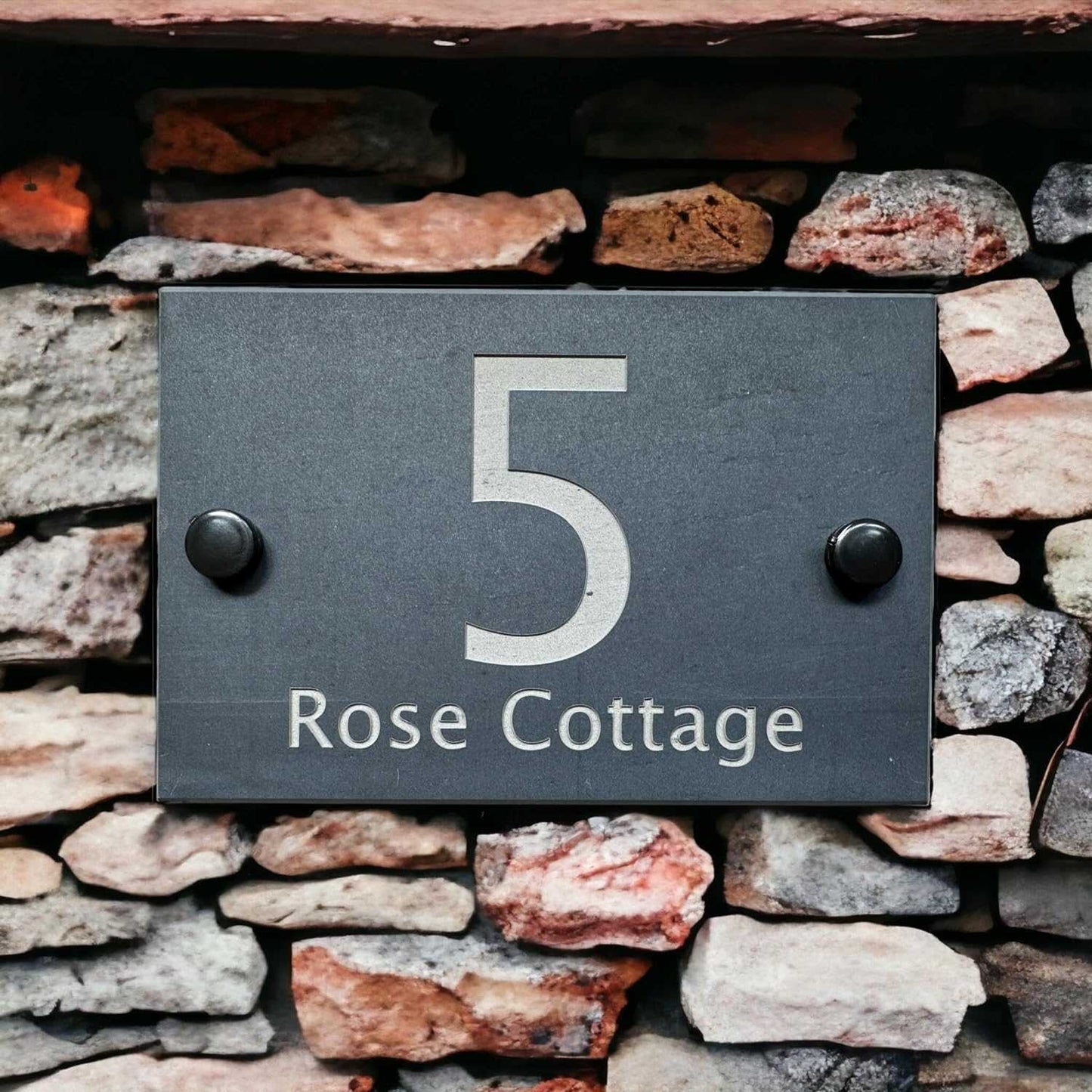 Slate House Sign