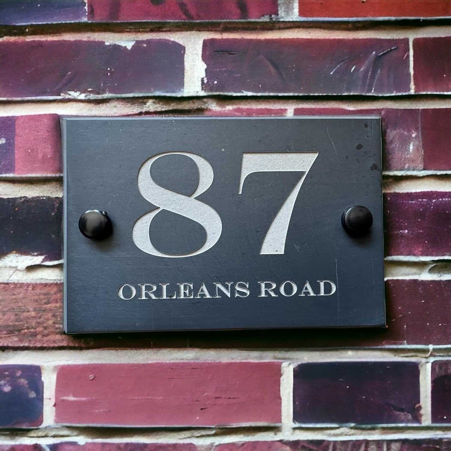Slate House Sign
