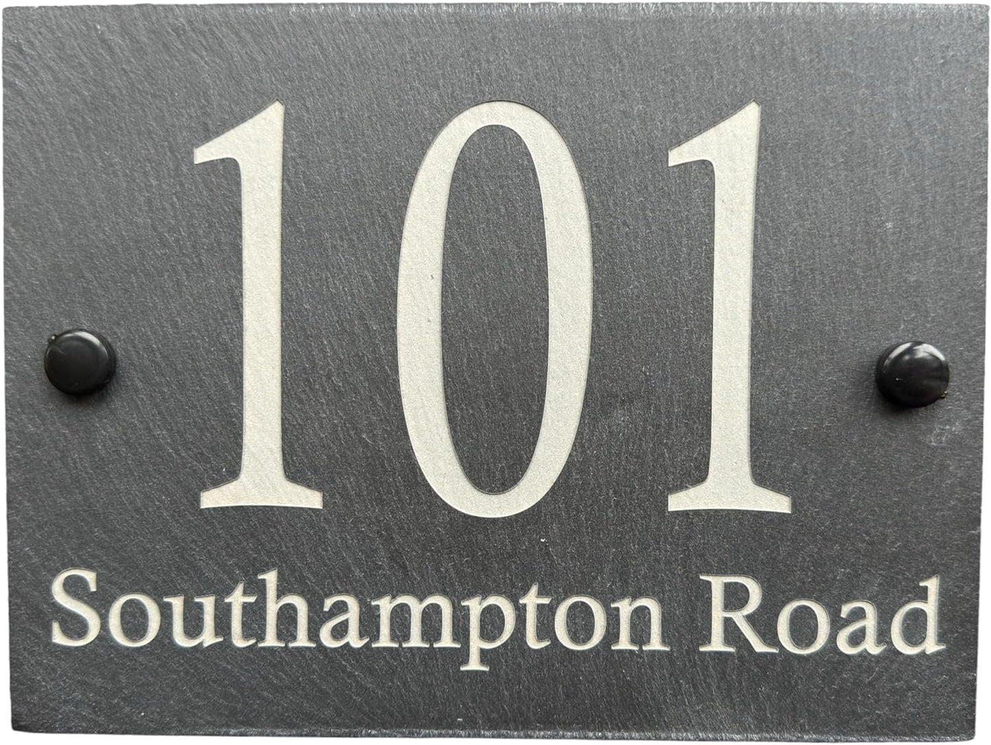 Personalised slate sign