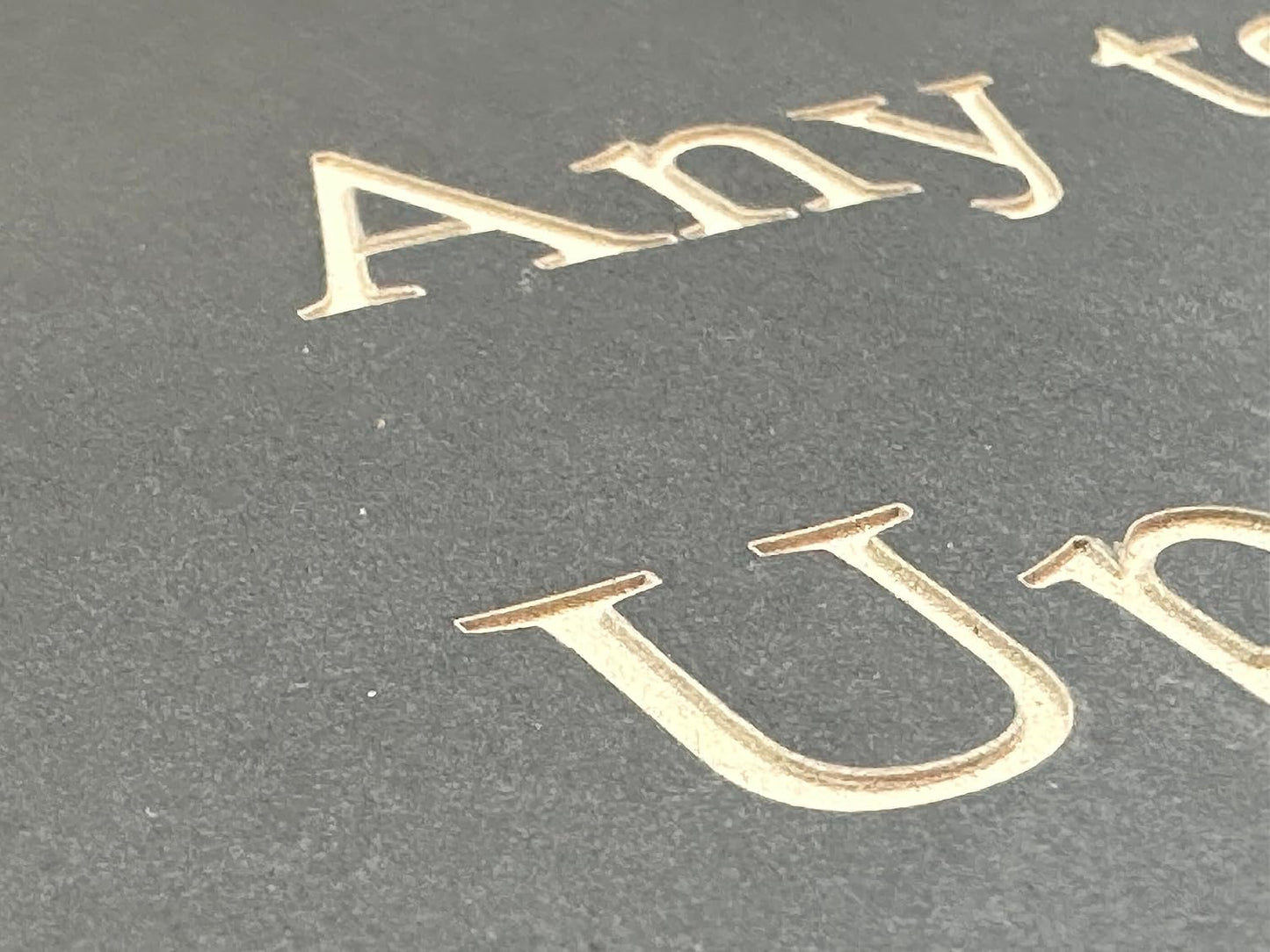 Personalised Engraved Large Slate Plaque/Sign with wall fixings - 30x20cm