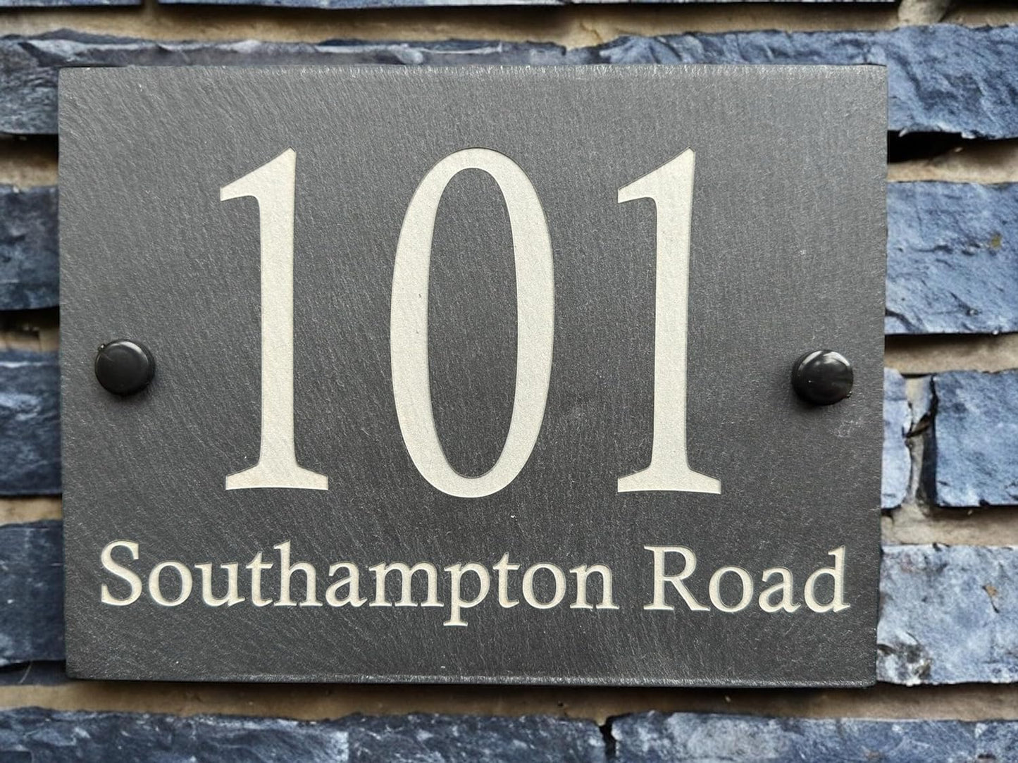 Personalised slate sign
