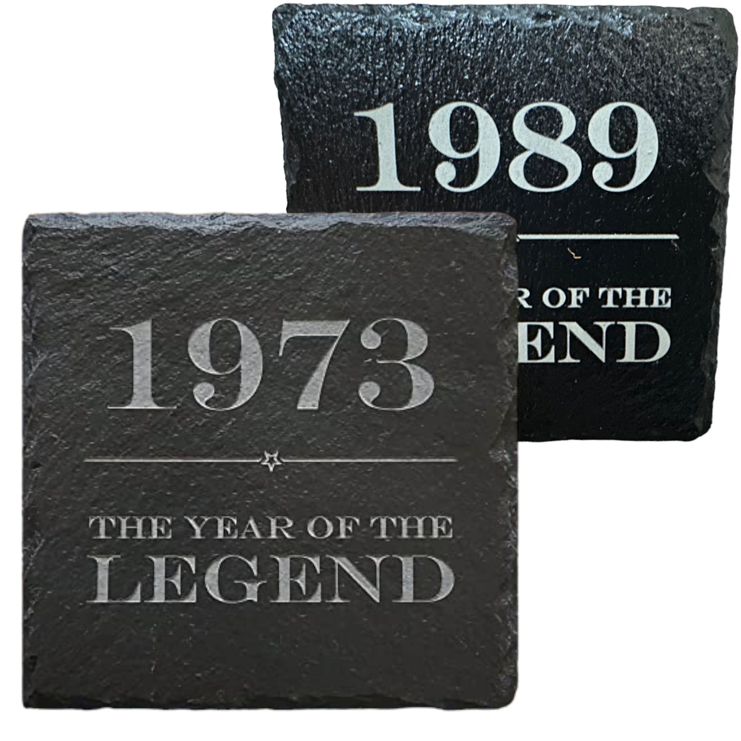 Square Slate Coaster - Year of the Legend